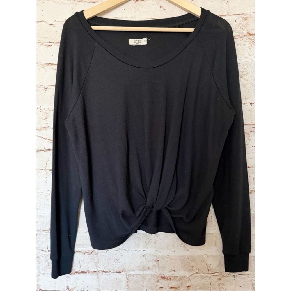 Ugg knot hem knit top